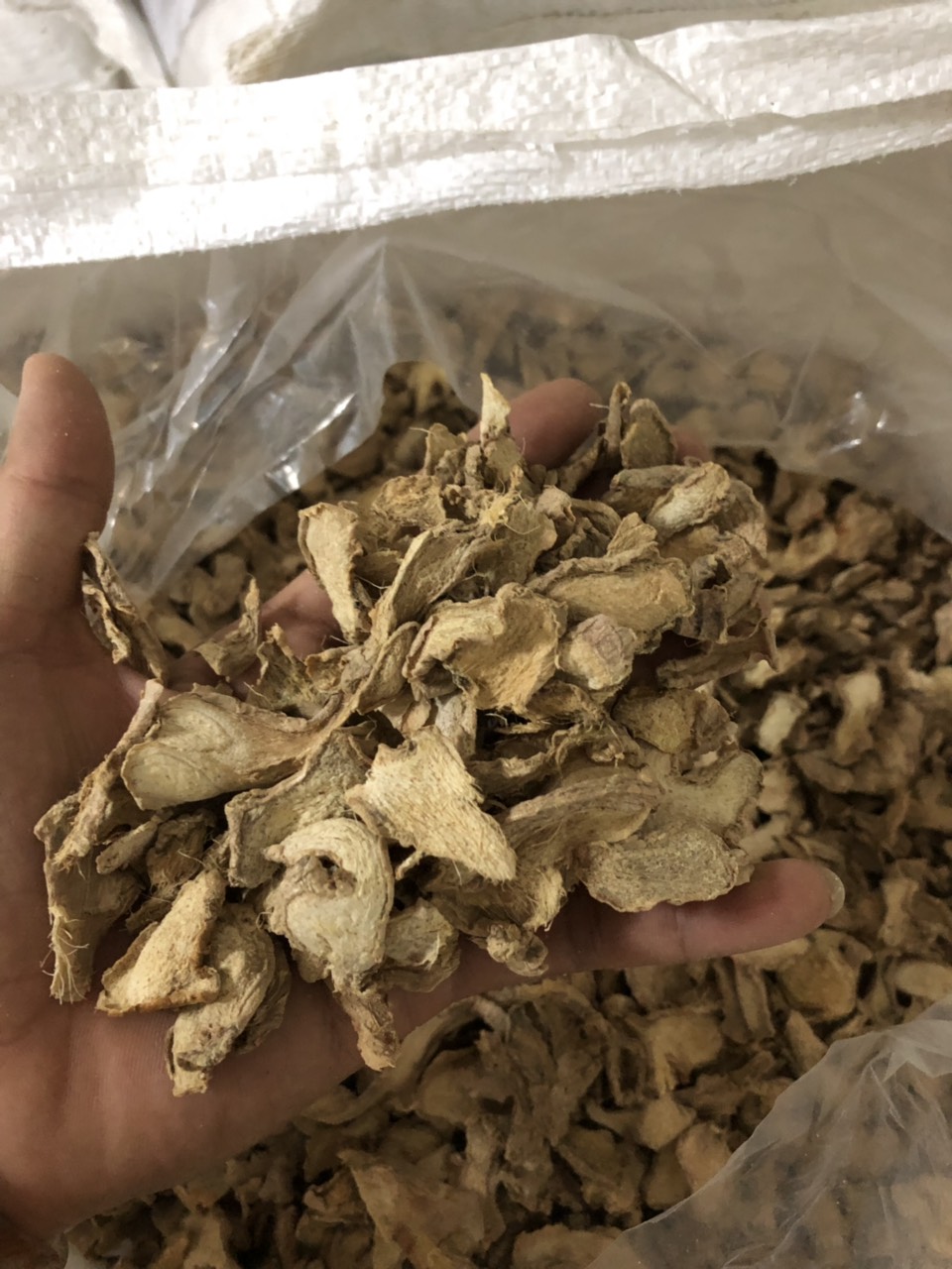 Ginger dried slices